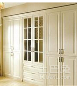 这个门框要弄成罗马柱简欧式门柜,如何设计比
